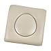 harayaa Portable Commode Chair Cushion Replacement, Commode Chair Seat Pad, Bedside Commode Cushion for Shower, Beige Round