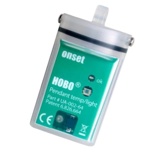 UA-002-64 Onset Hobo Temperature/Light 64K Data Logger. Waterproof. Record Light and Temp at User-Selectable Intervals.: Amazon.com: Industrial & Scientific