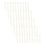 50Pcs Vintage Engraved Hook Bookmarks Metal Hook Bookmarks Reading Accessories for Book Lover Reader Teacher Student