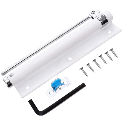 Uonlytech Cierrapuertas Automático Polea Grande y Brazo Hidráulico para Cierre y Protección de Puertas en Ambientes Residenciales