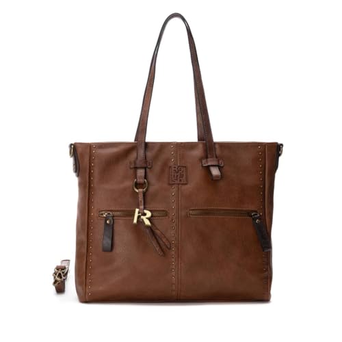 REFRESH 183312 BOLSO SRA C. CAMEL Camel (Tan)