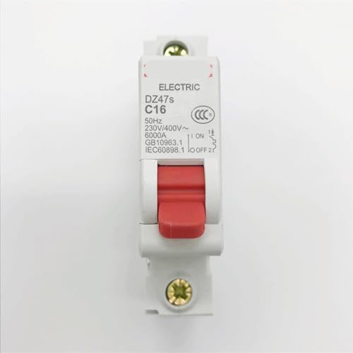 Disjoncteur de surcharge 220V 1P DZ47 10A AC tension alternative pour tableau électrique