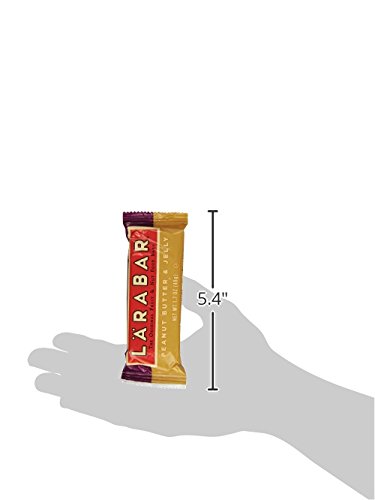 Larabar Gluten Free Bar, Peanut Butter & Jelly, 1.7 Oz Bars (16 Count), Whole Food Gluten Free Bars, Dairy Free Snacks #TOP5