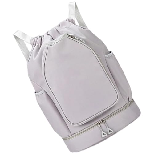 Sac de gym avec cordon de serrage grand volume et compartiment humide tennis