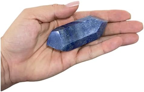 BITERMINADO QUARTZO AZUL - (50 a 99) g