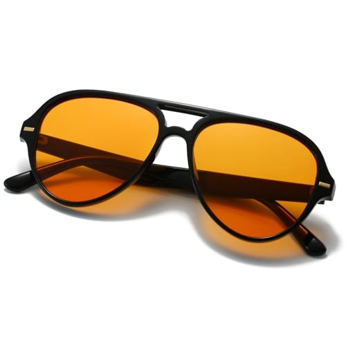 Xpectrum Polarized Vintage Retro Aviator Sunglasses for Women Men Classic Shades Sun Glasses