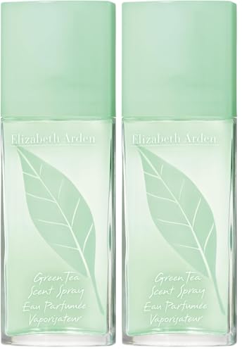 Elizabeth Arden Green Tea Eau de Parfum, Perfume para Mujer, Fragancia Floral y Fresca, 50 ml (Paquete de 2)