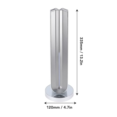 Diffuseur d'huiles essentielles Alomejor sans eau en aluminium 100-200m² - 8