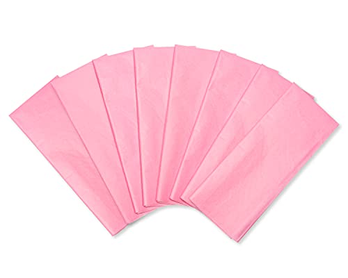 Image of Papyrus Pink Gift Tissue Paper, 4 Sheets (20 in. x 26 in.) - Ideal for Gift Bags, Weddings, Baby Showers and More