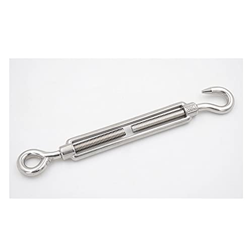Tensor para cable de acero inoxidable 304, tipo gancho y ojo, tamaño M16 miniatura 4