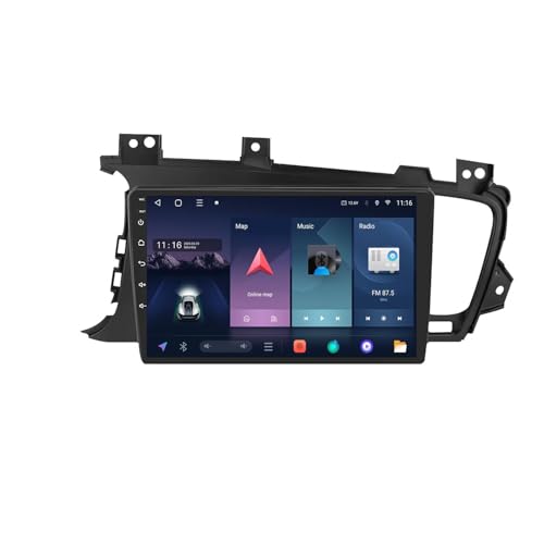Radio de coche Kia K5 Optima que soluciona la falta de conectividad con Carplay inalámbrico