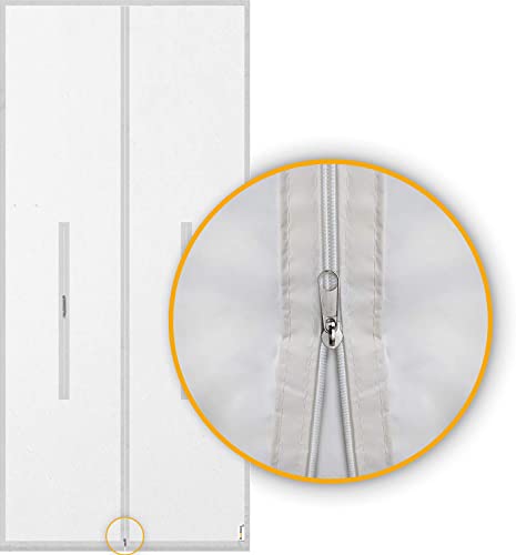 HOOMEE 36x83 Inch Zipper Screen Door Seal for Portable Air Conditioner and Tumble Dryer� Works with Mobile Air Conditioning