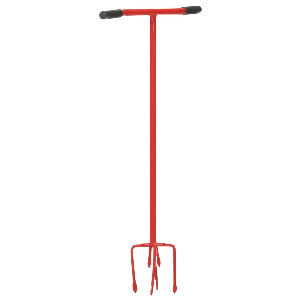 SKM Gartenkralle Rot Stahl,3,57 KG,146153