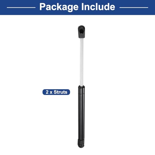 QUARKZMAN 330.2MM Gasdruckfeder, 29.51KG Gasfeder Gasdruckdämpfer für Bett Stauraum Abdeckung Tür Deckel Luke Boot Schuppenfenster, 2 Stück