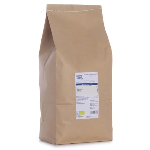 Wholefood Earth Organic Buckwheat Flour – 3 kg - Certified Organic