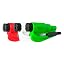 3 pack Red, White, Lime Green