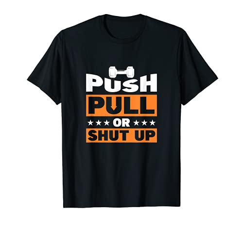 Push Pull Day Bodybuilding Gimnasio levantamiento de pesas Camiseta
