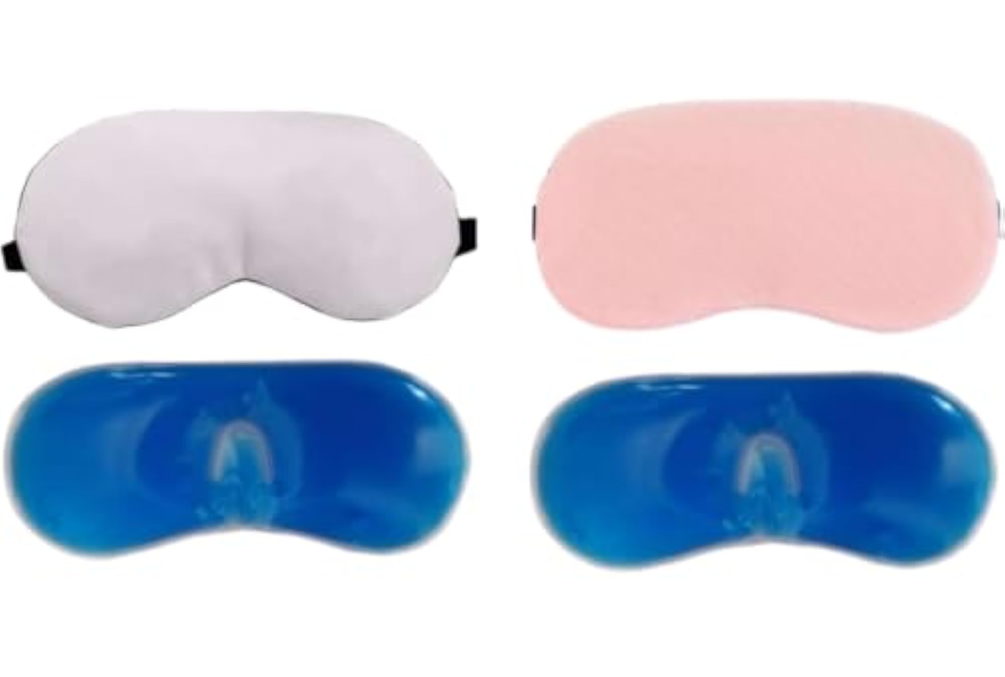 Cooling Gel Eye Mask for Sleeping, Reusable Hot & Cold Therapy