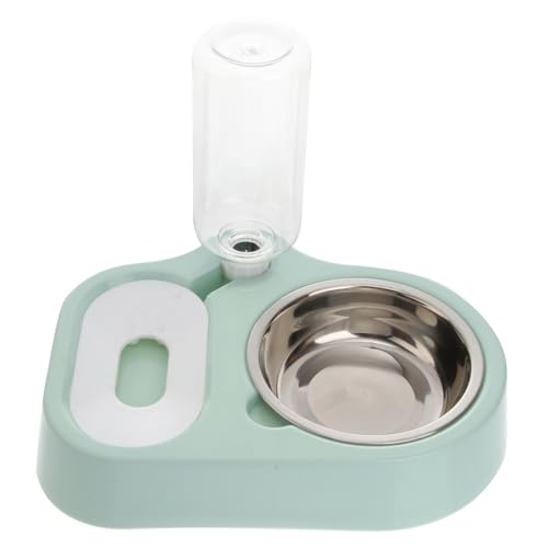 HANABASS 自動給水器 ペット用飲水ツール 猫用給水器 大容量設計 水汚れ防止仕切り付き ペットの水飲み場