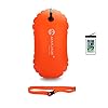 jelkuz Zwemboei 28 liter met waterdichte telefoonhoes, opblaasbaar water voor zwemmers, triatleten