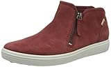 Rot Kleidung für Damen ECCO Damen Soft 7 W Diffuse Sneaker, Rot (Syrah), 39 EU