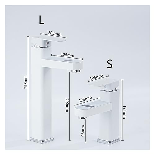 Robinet tactile numérique LED au design noir moderne et format compact - 7