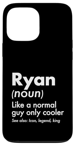 Ryan Like A Normal Guy Only Cooler Legend King �t�@�[�X�g�l�[�� �X�}�z�P�[�X iPhone 13 Pro Max �p