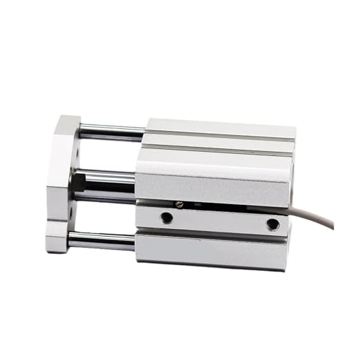 Cilindro neumático compacto CQMB para evitar flexiones con varilla guía estructural 3