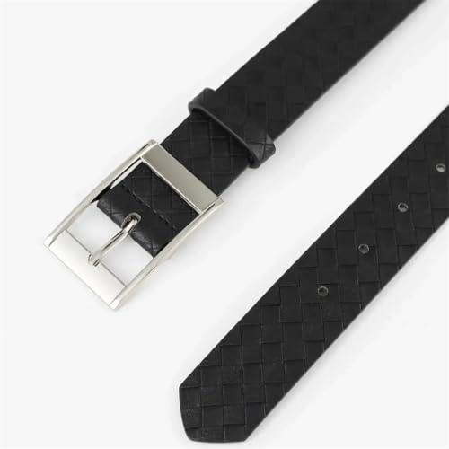 YTR6TW Men's Pin Buckle Faux Leather Belt Fashion Trendy Casual Business Belt3