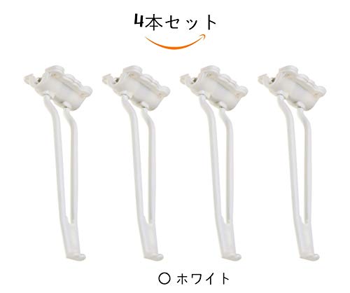 Folding Table Iron Leg-Set of 4 Furniture Hairpin Tables Legs for Side steal Desk-Heavy Duty Easy Install Adjustable Coffee Small dining wood With Metal Legs-DIY Sofa Portable Laptop hairpins (10.3in) - Thumbnail 3