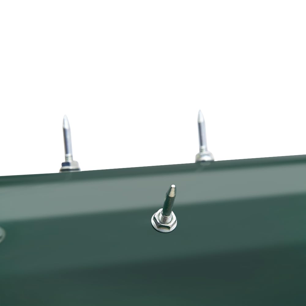 THUNDERBAY 18-Inch Lawn Aerator Garden Yard Heavy-Duty Spike Grass Rotary Manual Lawn Aerating Tool