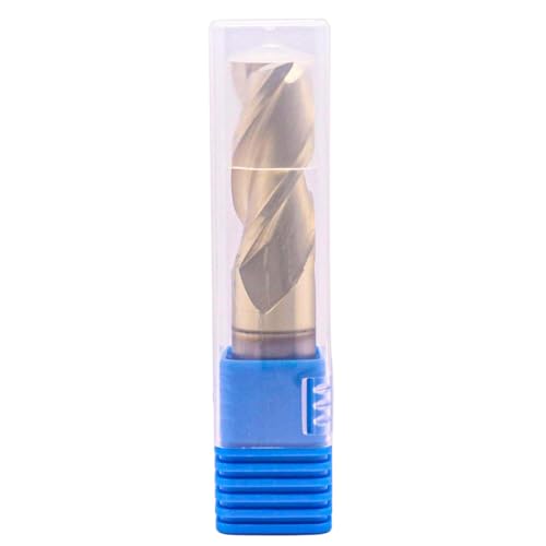 Image of 3 /4 inch 3 Flute Solid Carbide Square End Mill for Aluminum - ZrN Coated | 37 Degree Helix, 3 Flute, 3 /4 inch Cutting Diameter, 3 /4 inch Shank Diameter, 1-3 /4 inch Length of Cut, 4 inch Overall Length, Square End