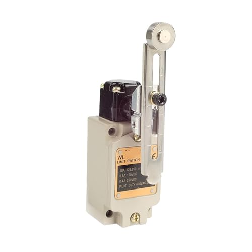 Interruptor de límite WL-5108-2 evita colisiones mecánicas mediante brazo rodillo regulable