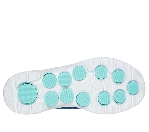 Skechers Donna Go Walk 7 - Hailey Sneaker In Blu Navy Blue , Taglia 36, Vegan, Lavabile In Lavatrice - 5