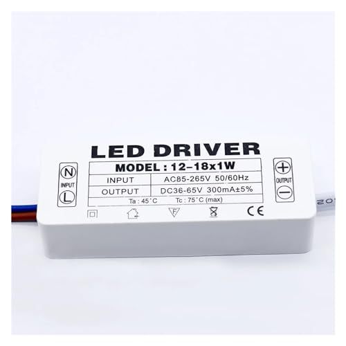 Pilote LED 300mA transformateur d'éclairage 18-25W AC85-265V - 4