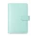 Passion leather notebook Original office personal diary/week planner/agenda organizer Cute ring stationery binder A6 blue