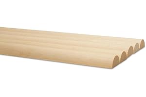 Split Wood Dowel Rods for Pole Wraps