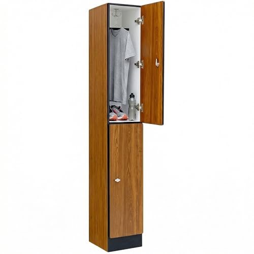 Alpine 2 Door Wooden Locker Cabinet - 72