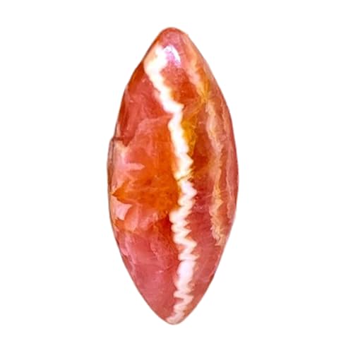 Rhodochrosite naturelle marquise gemme cabochon haut de gamme pour création joaillerie unique