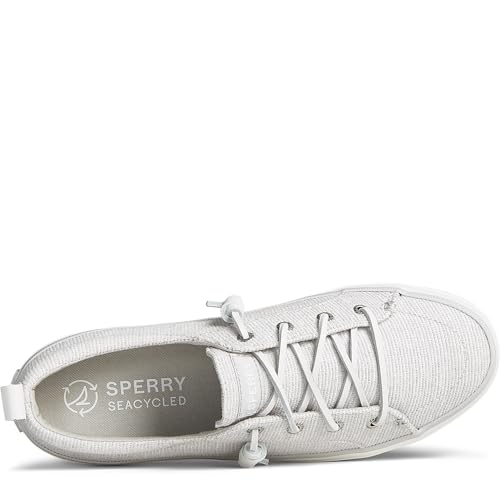 Image of Sperry Women's Crest Boat Smocked Hemp Sneaker