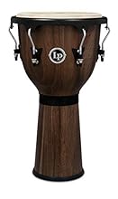 Size: 12,5", Height: 25" (63,5 cm) Body: Siam Walnut (Jamjuree) Head: Goat rawhide Hoops: Aspire EZ Curve Tuning lugs: 9/32" Hardware Finish: Black Finish: Walnut