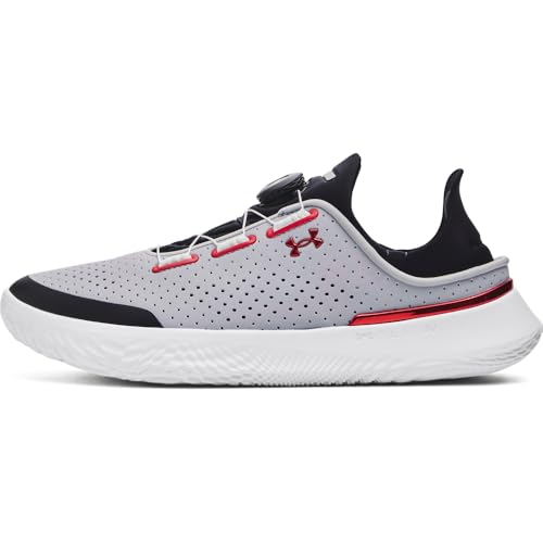 Under Armour Unisex Slipspeed Trainer NB, (104) Mod Gray/Black/Red, 6, US