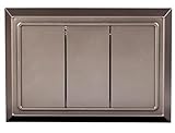 Hampton Bay Wired Door Chime in Brushed Nickel. HB-2749-03