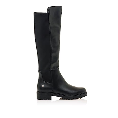 MTNG Botas Planas Mujer Botas Planas Campa 52458 Mujer | Botas Planas Casual | Cierre con Cremallera...