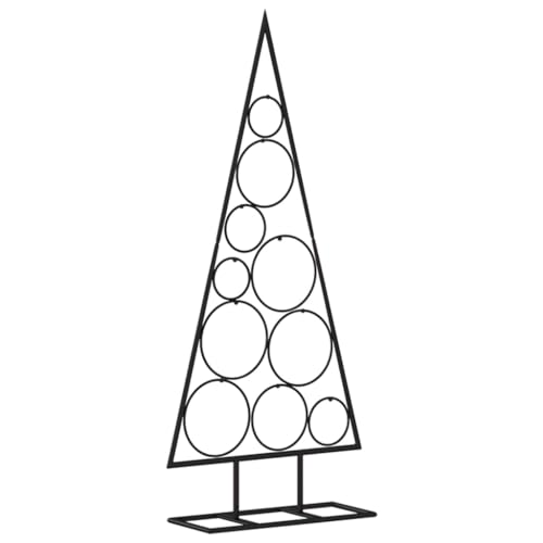 vidaXL Metall Weihnachtsbaum für Dekorationen, Christbaum mit...