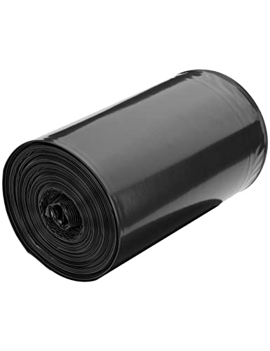 Image of Small Trash Bags 80 Counts, Waikas Garbage Bags for Bathroom Car Mini Trash Can, Plastic Bag for Bedroom Living Room, 4 Gallons, Black