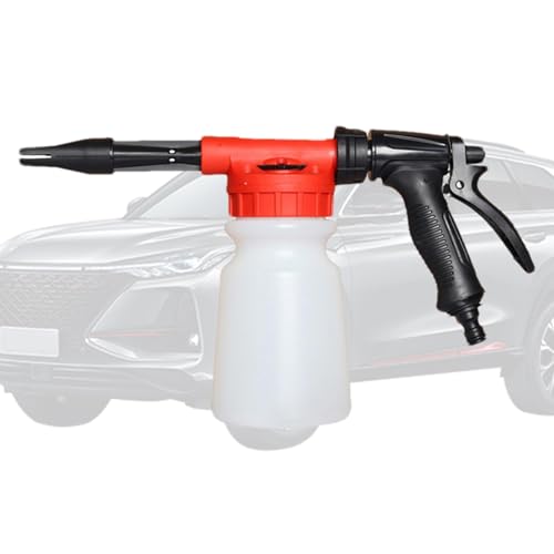 Limpiador de espuma para lavado de coches: espuma versátil, herramientas de limpieza detalladas | espuma de alta presión Compatible con manguera de riego, pulverizador de detergente eficaz