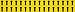 Brady 3420-ARO 3/4" Height, 9/16" Width, B-498 Repositionable Vinyl Cloth, Black On Yellow Color 34 Series Indoor Symbol Label, Legend "Arrow" (32 Labels Per Card)
