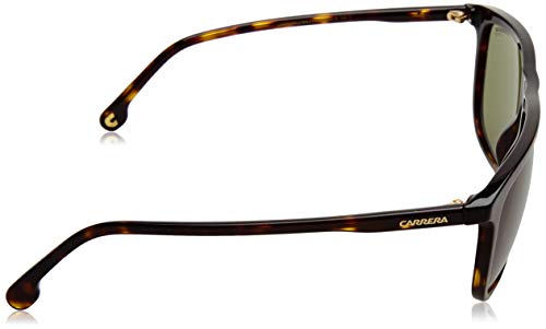 Carrera Men's 218/S Square Sunglasses, Havana Green/Green, 58mm, 16mm3