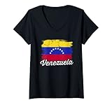 Photo Gallery donna venezuelan heritage roots flag dna vintage soccer retro maglietta con collo a v Photo Gallery donna venezuelan heritage roots flag dna vintage soccer retro maglietta con collo a v